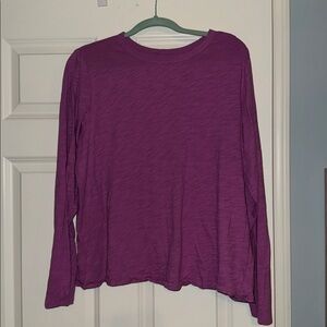 Old Navy Purple Long Sleeve Top